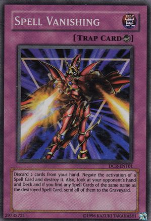 Spell Vanishing [DCR-EN101] Super Rare - Yu-Gi-Oh! - Card Brawlers | Quebec | Canada |