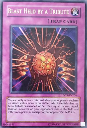 Blast Held by a Tribute [DCR-EN104] Ultra Rare - Yu-Gi-Oh! - Card Brawlers | Quebec | Canada |