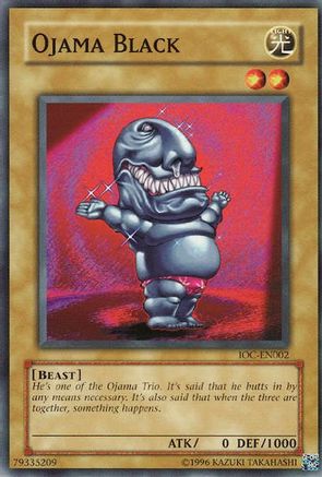 Ojama Black [IOC-EN002] Common - Yu-Gi-Oh! - Card Brawlers | Quebec | Canada |