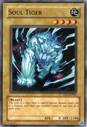 Soul Tiger [IOC-EN003] Common - Yu-Gi-Oh! - Card Brawlers | Quebec | Canada |