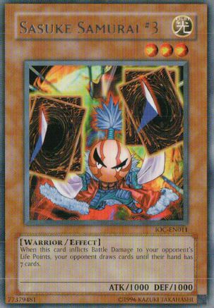 Sasuke Samurai #3 [IOC-EN011] Rare - Yu-Gi-Oh! - Card Brawlers | Quebec | Canada |
