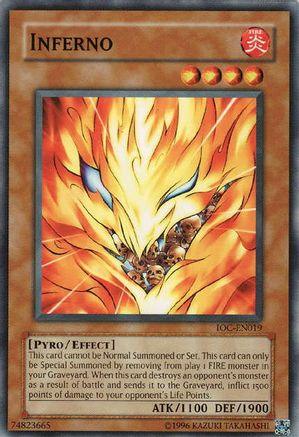 Inferno [IOC-EN019] Common - Yu-Gi-Oh! - Card Brawlers | Quebec | Canada |