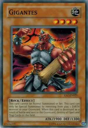 Gigantes [IOC-EN021] Common - Yu-Gi-Oh! - Card Brawlers | Quebec | Canada |