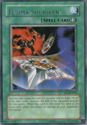 Fuhma Shuriken [IOC-EN031] Rare - Yu-Gi-Oh! - Card Brawlers | Quebec | Canada |