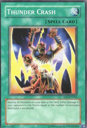 Thunder Crash [IOC-EN043] Common - Yu-Gi-Oh! - Card Brawlers | Quebec | Canada |