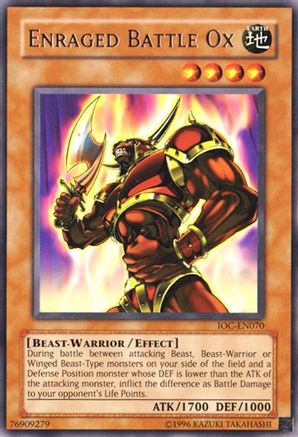 Enraged Battle Ox [IOC-EN070] Rare - Yu-Gi-Oh! - Card Brawlers | Quebec | Canada |
