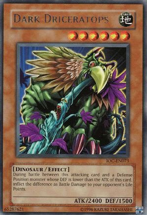 Dark Driceratops [IOC-EN073] Rare - Yu-Gi-Oh! - Card Brawlers | Quebec | Canada |