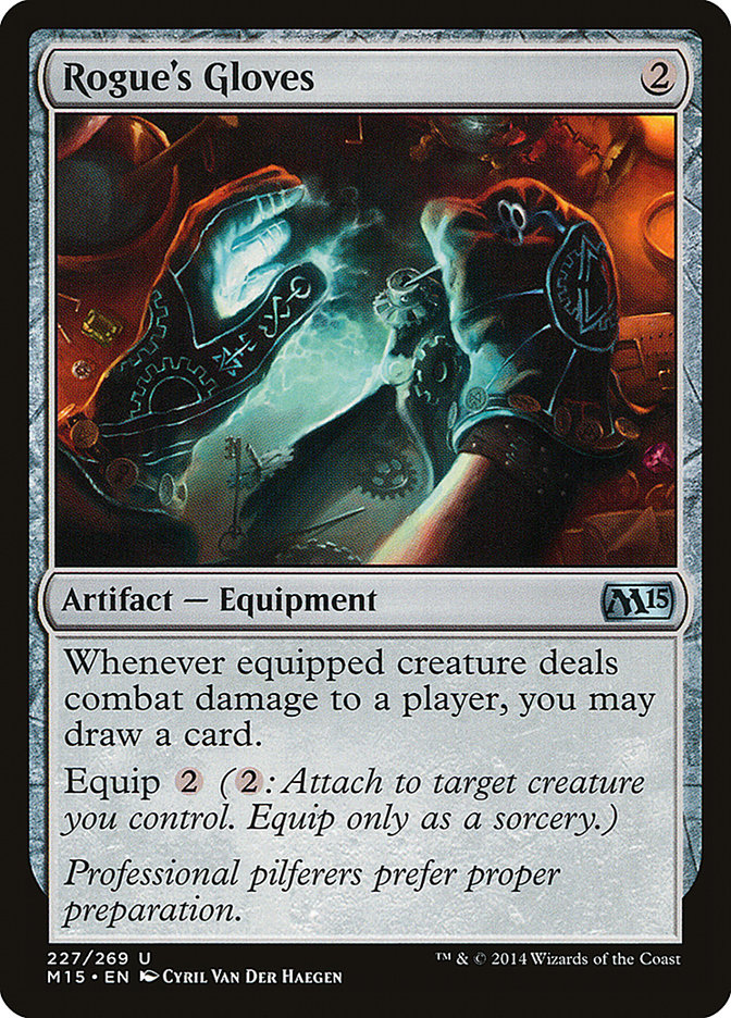 Rogue's Gloves [Magic 2015] - Magic: The Gathering - Card Brawlers | Quebec | Canada |
