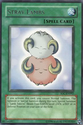 Stray Lambs [IOC-EN092] Rare - Yu-Gi-Oh! - Card Brawlers | Quebec | Canada |