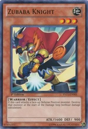 Zubaba Knight [YS11-EN005] Common - Yu-Gi-Oh! - Card Brawlers | Quebec | Canada |