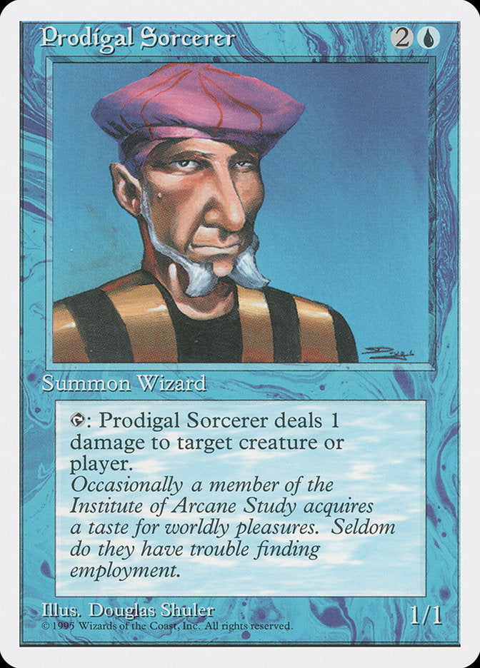 Prodigal Sorcerer [Fourth Edition] - Magic: The Gathering - Card Brawlers | Quebec | Canada |