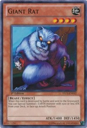 Giant Rat [YS11-EN012] Common - Yu-Gi-Oh! - Card Brawlers | Quebec | Canada |