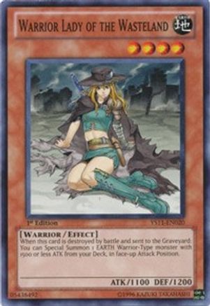Warrior Lady of the Wasteland [YS11-EN020] Common - Yu-Gi-Oh! - Card Brawlers | Quebec | Canada |