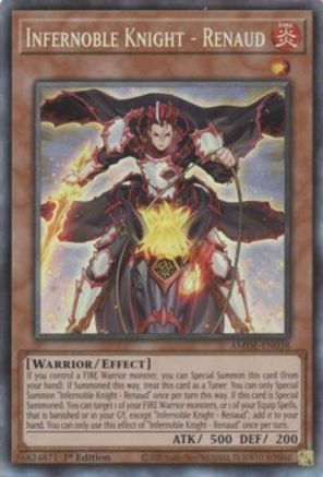 Infernoble Knight - Renaud [AMDE-EN038] Collector's Rare - Yu-Gi-Oh! - Card Brawlers | Quebec | Canada |