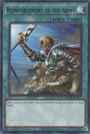Reinforcement of the Army [AMDE-EN039] Rare - Yu-Gi-Oh! - Card Brawlers | Quebec | Canada |