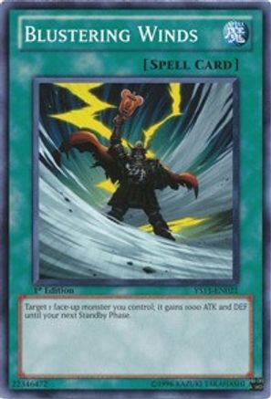 Blustering Winds [YS11-EN021] Common - Yu-Gi-Oh! - Card Brawlers | Quebec | Canada |
