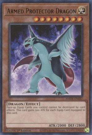 Armed Protector Dragon [AMDE-EN047] Rare - Yu-Gi-Oh! - Card Brawlers | Quebec | Canada |