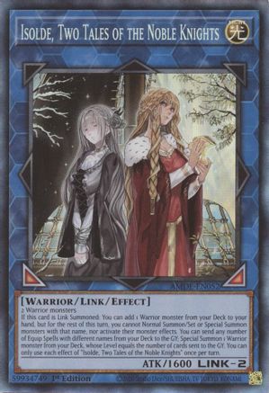 Isolde, Two Tales of the Noble Knights [AMDE-EN052] Collector's Rare - Yu-Gi-Oh! - Card Brawlers | Quebec | Canada |