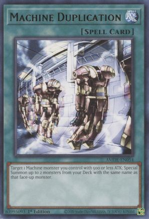 Machine Duplication [AMDE-EN054] Rare - Yu-Gi-Oh! - Card Brawlers | Quebec | Canada |