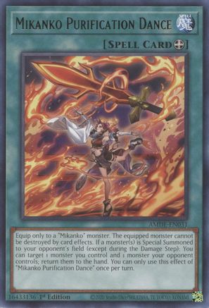 Mikanko Purification Dance [AMDE-EN031] Rare - Yu-Gi-Oh! - Card Brawlers | Quebec | Canada |