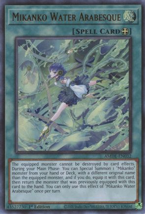 Mikanko Water Arabesque [AMDE-EN032] Ultra Rare - Yu-Gi-Oh! - Card Brawlers | Quebec | Canada |