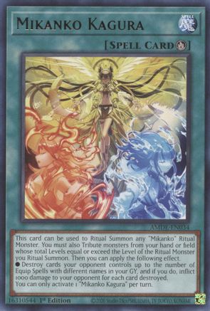 Mikanko Kagura [AMDE-EN034] Rare - Yu-Gi-Oh! - Card Brawlers | Quebec | Canada |