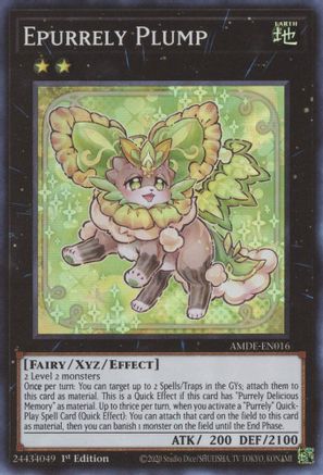 Epurrely Plump [AMDE-EN016] Super Rare - Yu-Gi-Oh! - Card Brawlers | Quebec | Canada |