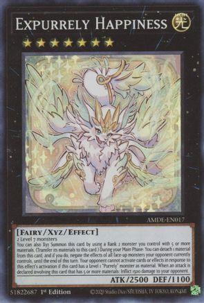 Expurrely Happiness [AMDE-EN017] Super Rare - Yu-Gi-Oh! - Card Brawlers | Quebec | Canada |