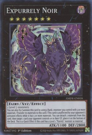 Expurrely Noir [AMDE-EN018] Super Rare - Yu-Gi-Oh! - Card Brawlers | Quebec | Canada |