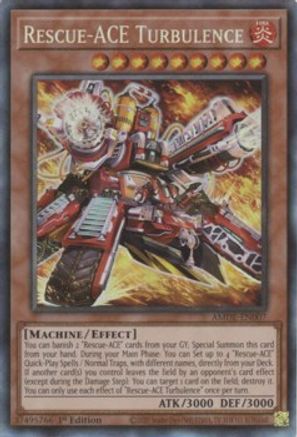 Rescue-ACE Turbulence [AMDE-EN007] Collector's Rare - Yu-Gi-Oh! - Card Brawlers | Quebec | Canada |