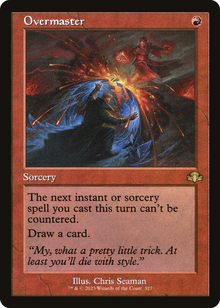Overmaster (Retro) [Dominaria Remastered] - Magic: The Gathering - Card Brawlers | Quebec | Canada |