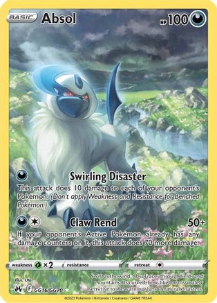 Absol (GG16/GG70) [Sword & Shield: Crown Zenith] - Pokémon - Card Brawlers | Quebec | Canada |
