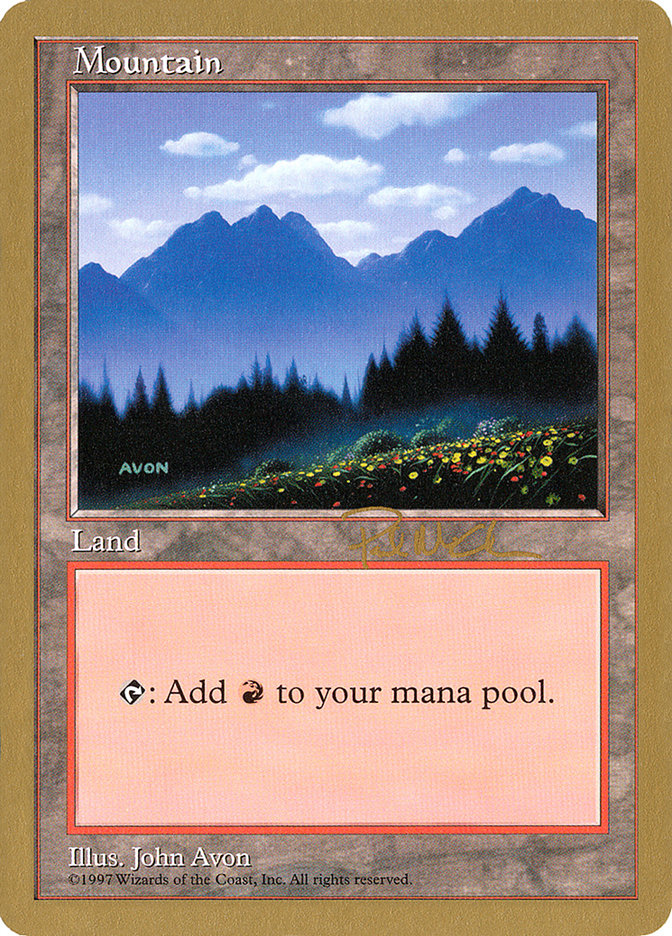 Mountain (pm445) (Paul McCabe) [World Championship Decks 1997] - Magic: The Gathering - Card Brawlers | Quebec | Canada |