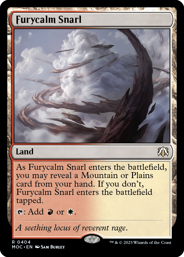 Furycalm Snarl [March of the Machine Commander] - Magic: The Gathering - Card Brawlers | Quebec | Canada |