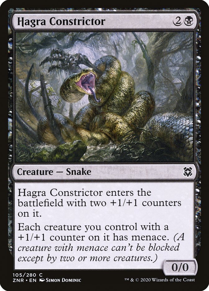 Hagra Constrictor [Zendikar Rising] - Magic: The Gathering - Card Brawlers | Quebec | Canada |