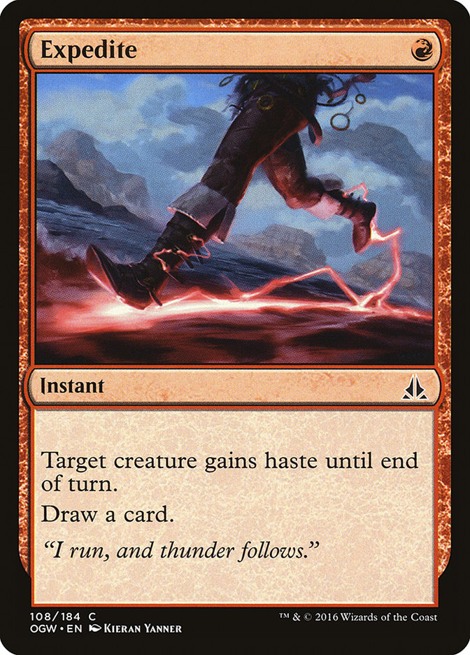 Expedite [Oath of the Gatewatch] - Magic: The Gathering - Card Brawlers | Quebec | Canada |