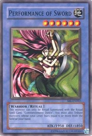 Performance of Sword (SRL-EN067) Common / Short Print