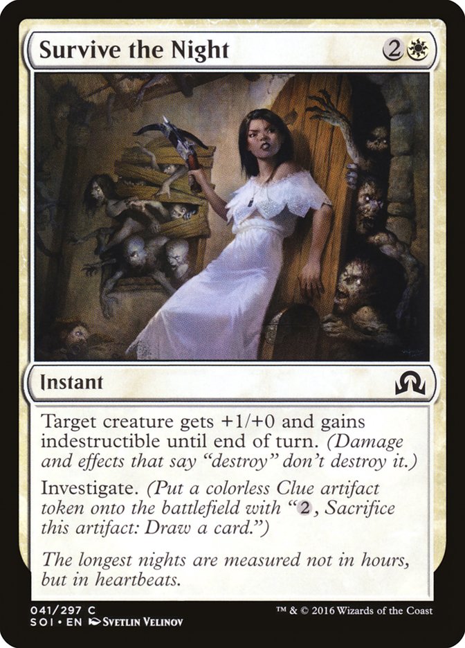 Survive the Night [Shadows over Innistrad] - Magic: The Gathering - Card Brawlers | Quebec | Canada |