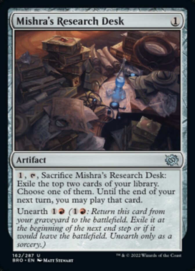 Mishra's Research Desk [The Brothers' War] - Magic: The Gathering - Card Brawlers | Quebec | Canada |