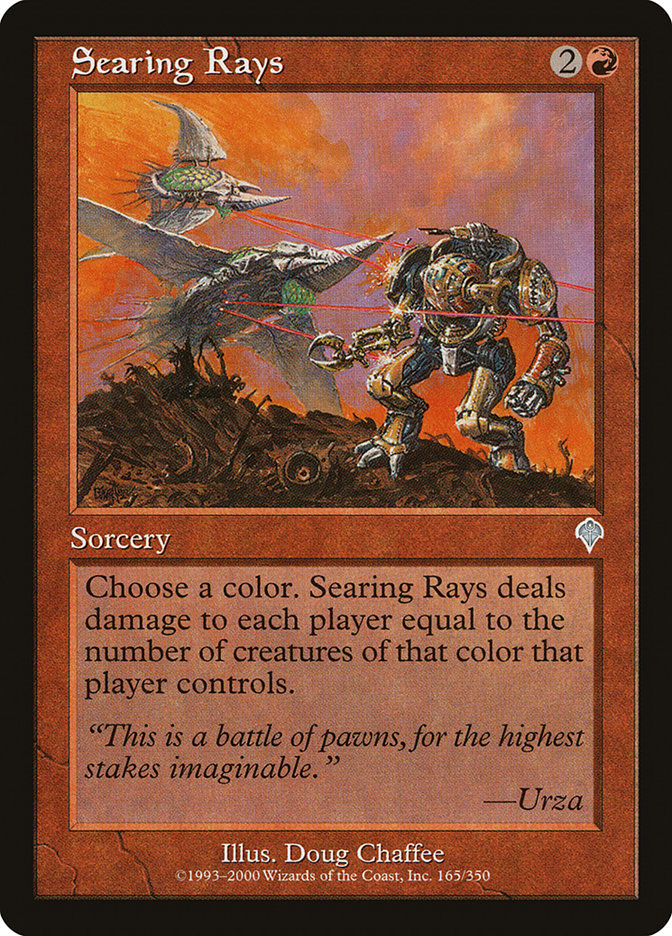 Searing Rays [Invasion] - Magic: The Gathering - Card Brawlers | Quebec | Canada |
