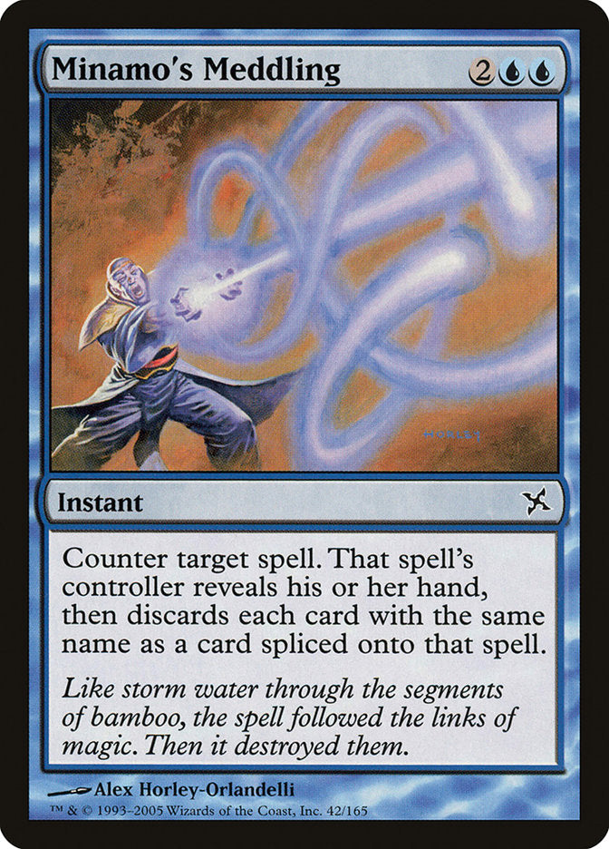 Minamo's Meddling [Betrayers of Kamigawa] - Magic: The Gathering - Card Brawlers | Quebec | Canada |