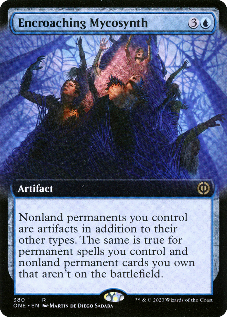 Encroaching Mycosynth (Extended Art) [Phyrexia: All Will Be One] - Magic: The Gathering - Card Brawlers | Quebec | Canada |