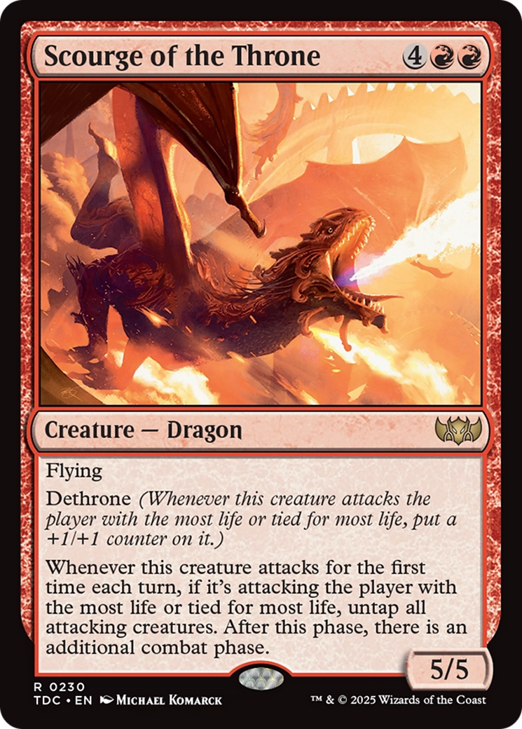 Scourge of the Throne [Tarkir: Dragonstorm Commander] - Magic: The Gathering - Card Brawlers | Quebec | Canada |