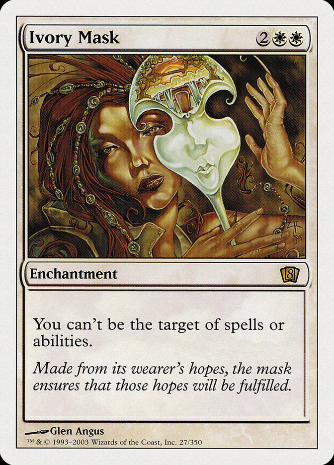 Ivory Mask [Eighth Edition] - Magic: The Gathering - Card Brawlers | Quebec | Canada |