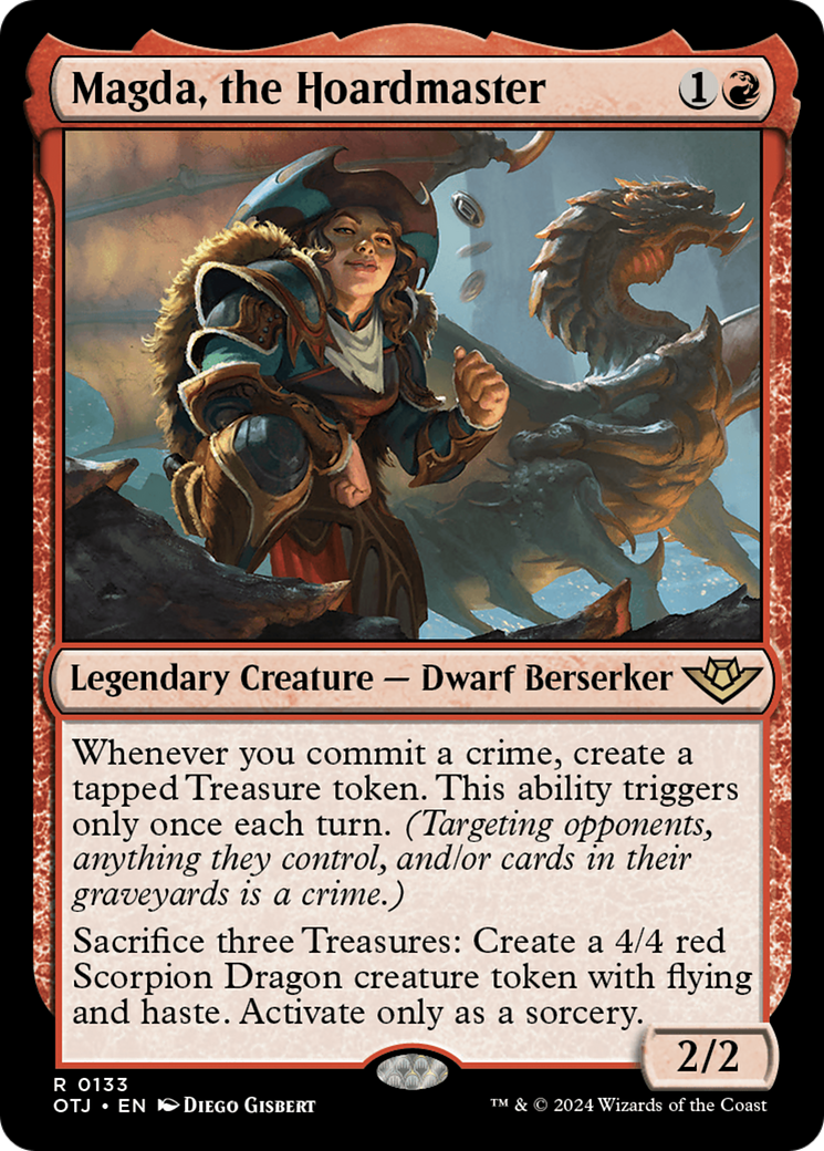 Magda, the Hoardmaster [Outlaws of Thunder Junction] - Magic: The Gathering - Card Brawlers | Quebec | Canada |