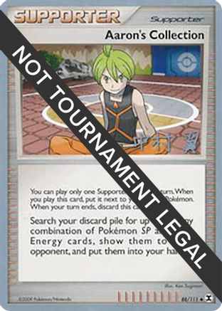 Aaron's Collection (88/111) (Crowned Tiger - Tsubasa Nakamura) [World Championships 2009] - Pokémon - Card Brawlers | Quebec | Canada |