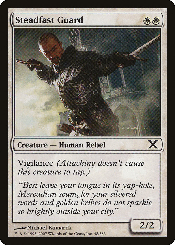 Steadfast Guard [Tenth Edition] - Magic: The Gathering - Card Brawlers | Quebec | Canada |