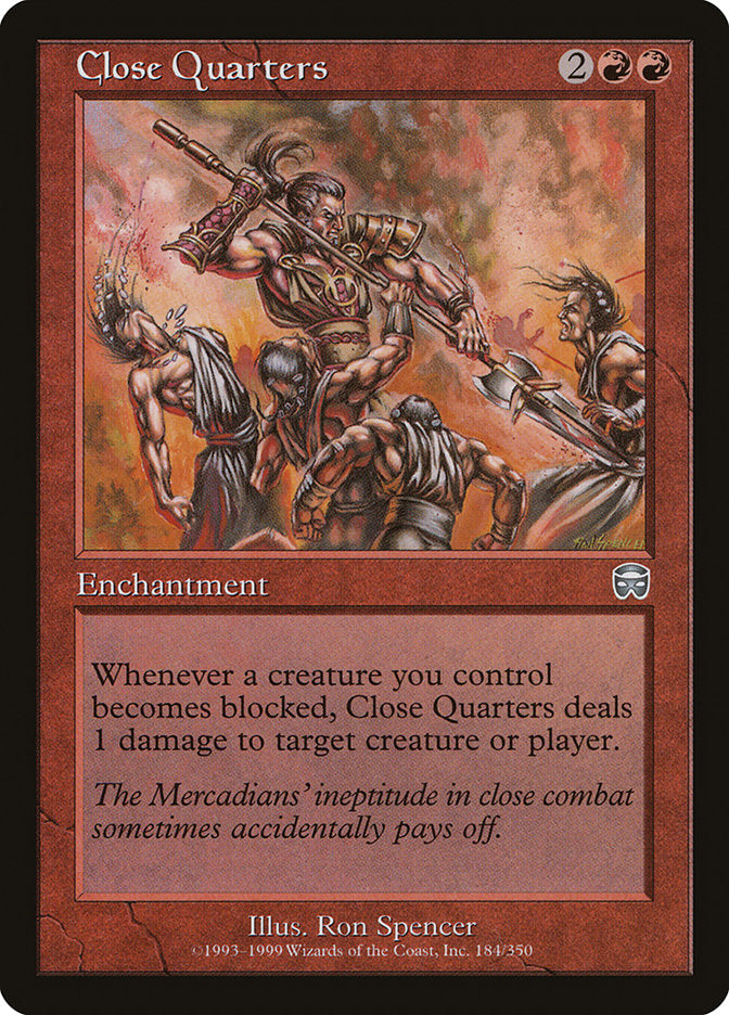 Close Quarters [Mercadian Masques] - Magic: The Gathering - Card Brawlers | Quebec | Canada |