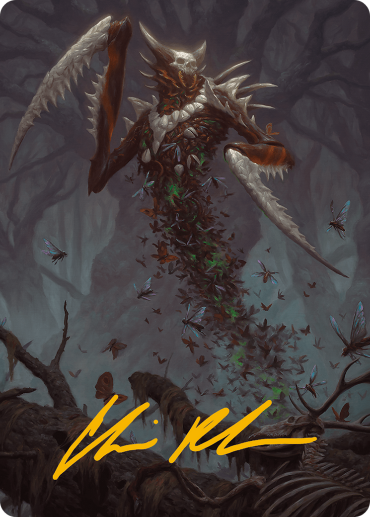 Grist, the Plague Swarm Art Card (Gold-Stamped Signature) [Modern Horizons 3 Art Series] - Magic: The Gathering - Card Brawlers | Quebec | Canada |