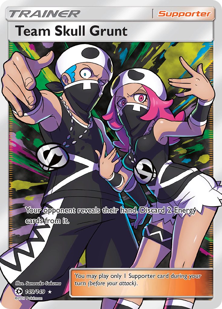 Team Skull Grunt (149/149) [Sun & Moon: Base Set] - Pokémon - Card Brawlers | Quebec | Canada |